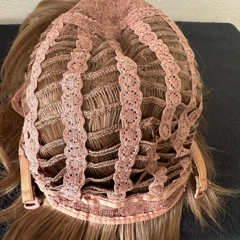 Natural Wig Shag with Highlights